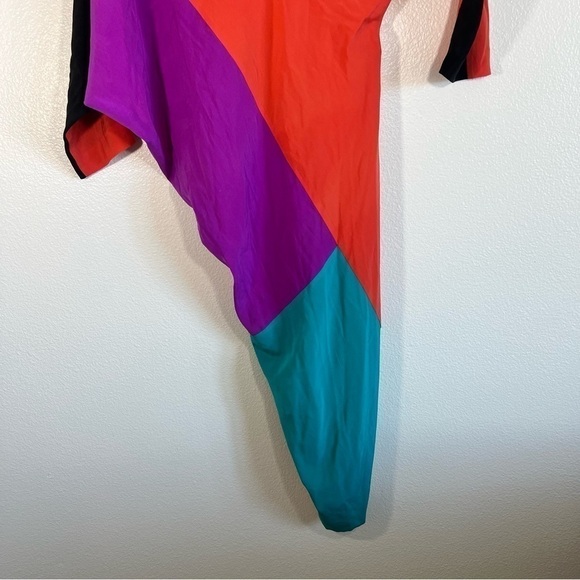 Etro Abstract Color Blocked dress Italy 42 US 10 - Picture 4 of 8